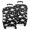Dinosaur Silhouette Pattern-1, variant on Dinosaur Pattern with Text Elements Luggage Cover Fashion Suitcase Cover Baggage Covers Fit 25-28 Inch Luggage (Go Travel)