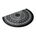 thumbnail image 4 of Bathroom Rug White0x60cm White Black 40x60cm, 4 of 8