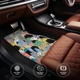 thumbnail image 4 of Sikiie Different Cats Car Foot Mat Set of 4 Pieces Basics Universal Fit Rubber Carpet Floor Mats For Car SUV Van & Truck, 26.8"L x 17.3"W (Front), 13"L x 17.3"W(Rear), 4 of 6