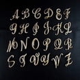 thumbnail image 1 of 2 broches con letras, broche chapado en oro y plata con diamantes de imitación iniciales para mujeres y niñas, manualidades A-z, 1 of 1