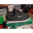 thumbnail image 1 of PU & MA Men's Suede Classic Debossed 361097 04 Shoes Size US 11 Black, 1 of 6