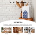 thumbnail image 7 of Pofeuu Blue Lightning2 Print Large Bookend Hold Heavy Books- Wood Bookends for Heavy Books Heavy Duty Book Ends Wood Bookends for Office Desk Non-Skid, 7 of 7