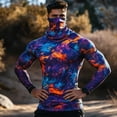 thumbnail image 6 of Yaoyar UPF 50+ Fishing Shirts for Men UV Protection Hoodie Shirt with Neck Gaiter Long Sleeve Quick Dry Hiking Sun Shirts, 6 of 6