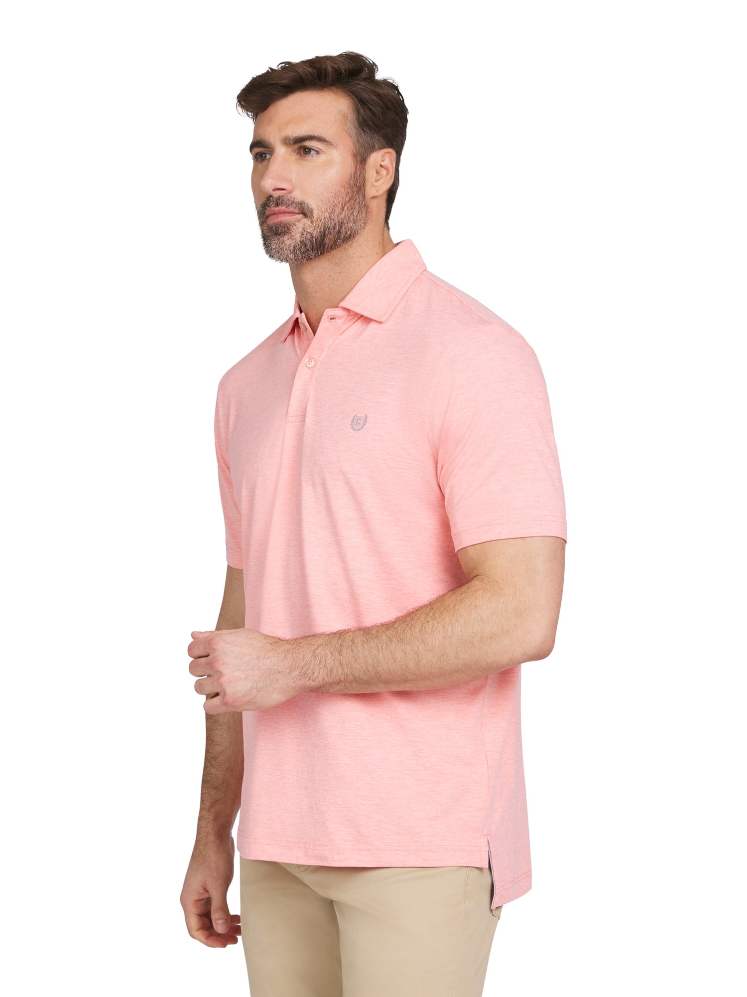 Chaps Men's & Big Men's Everyday Performance Stretch Polo Shirt with Short Sleeves, Sizes S-2XL