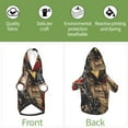 thumbnail image 6 of Honeii Bald Eagle Soldier Print Small Dog Hoodies Pet Hooded Sweatshirts Fall Winter Puppy Cat Sweaters Warm Clothes for Small Dogs Outfits Costume-X-Small, 6 of 7