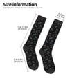 thumbnail image 5 of Haiem Hawaiian Style Socks, Funny Novelty Crazy Design Cotton Socks Sports Socks Knee High Socks For Men, Women,1Pairs - Gift For Working Friends, 5 of 9