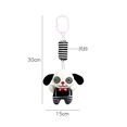 thumbnail image 5 of Paquete de 3 juguetes colgantes con sonajeros, juguetes de alto contraste para bebés y juguetes de peluche para cochecito, 5 of 5