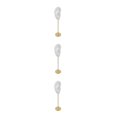 thumbnail image 3 of kurtrusly Earring Display Stand Human Ear Model Organizer Holder Showcase Stud Jewelry Right Translucent Height: 18cm 3Set, 3 of 6