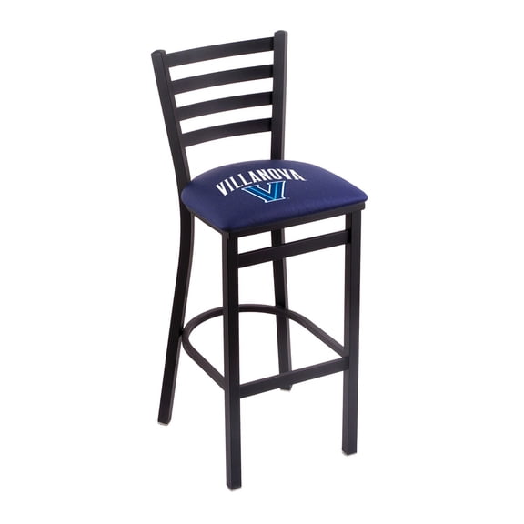 L004 Villanova 25" Stationary Counter Stool with Black Wrinkle Finish