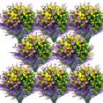 thumbnail image 1 of Flores artificiales Hananona Outdoor 24 unidades de plástico multicolor, 1 of 9