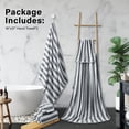thumbnail image 3 of Hand Towels Set 2 Pack-16"x31", Ultra Soft Microfiber Bathroom Towel Set Highly Absorbent Quick Dry Luxury Towel Lightweight Cozy Durable Hand Towel Collection for Hotel Spa Gym Kitchen, 3 of 7