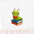 thumbnail image 4 of Inktastic Reading Bookworm Girls Toddler Dress, 4 of 5