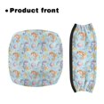 thumbnail image 2 of HELLHERO Seat & Backrest Cover Set Seat & Backrest Covers and Seniors Adult Reusable Non-Slip Cover and Seniors (Seahorse Starfish), 2 of 7