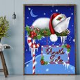 thumbnail image 3 of Wdftyju Kit de pintura de diamante 5D Gato de Navidad Taladro redondo completo Mosaico de bricolaje (HJ093) Wdftyju 6kf2mx6vy3mu5kz3D02, 3 of 9