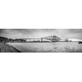 thumbnail image 2 of Frank, Assaf 14x7 White Modern Wood Framed Museum Art Print Titled - Forth Bridge and Queensferry, Scotland, 2 of 4