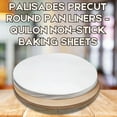 thumbnail image 2 of Palisades Non-Stick 8" Quilon Parchment Paper Rounds – 100 Precut Baking Sheets, 2 of 6