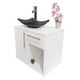 thumbnail image 1 of Gabinete para Baño DECOMOBIL con Puerta y Cajón con Lavabo y Monomando Blanco/Gris, 1 of 5