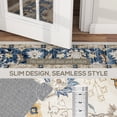 thumbnail image 6 of HOMCOM Machine Washable Area Rug 8x10, Non-Slip Boho Floral Print Floor Carpet for Living Room, Bedroom, Dining Room, Blue, 6 of 10