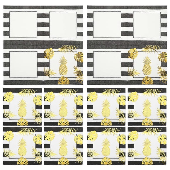Elegant Disposable Napkins Wedding Reception Napkins 33x33cm Chic Design Party Embellishment 40Pcs
