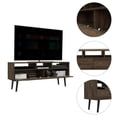 thumbnail image 4 of TUHOME Oslo Tv Stand - Dark Walnut - Engineered Wood - For Living Room, 4 of 9