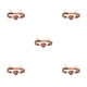 thumbnail image 1 of Pulseras Trenzadas Minnieouse de Cuentas de Piedra Duraderas Charm Personalizado Rojo, 1 of 6