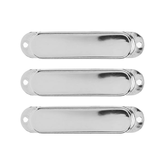 Guitar Pickup Cover, 3Pcs Copper Closed Shell Single Coil Pickup Covers Lightweight Guitar Musical Accessories for Electric Guitar, Easy to Install, Exquisite Workmanship