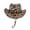 Brown, variant on Summer Outdoor Casual Holiday Panama Shade Straw Sun Hat for Women Men Wide Brim UPF 50+ Breathable Lightweight Travel Beach Accessory Brown Brown