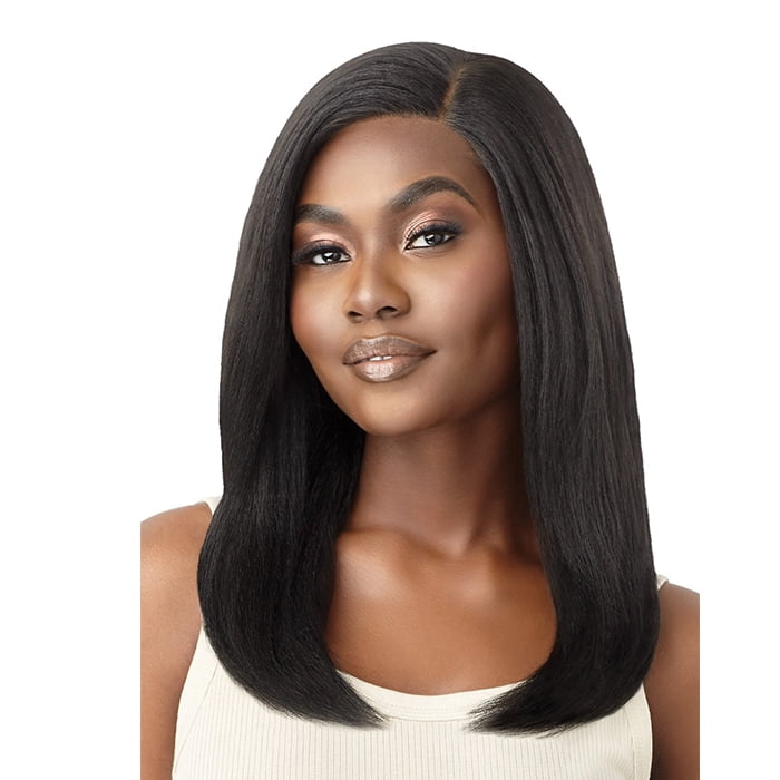 Outre Synthetic Hair HD Lace Front Wig NAT YAKI 18