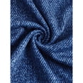 thumbnail image 5 of Blue Denim Mini Dress With Front Button Detail Slim Fit Sleeveless Bodycon Dress For Women, 5 of 7