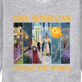 thumbnail image 3 of Disney Wish - One Wish Can Change The World - Men's Crew Neck Fleece Pullover, 3 of 5