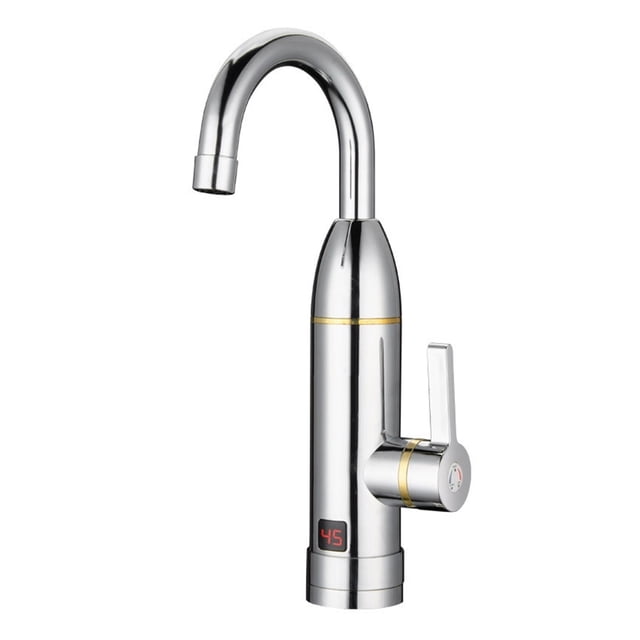 Kitchen Instant Heating Faucet Heater Hot Cold Dual-Use Tankless Water Quickly Heating Tap Shower With LED Display ,Built To Last