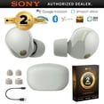 thumbnail image 1 of Restored Sony WF1000XM5/S Industry Leading Noise Canceling Truly Wireless Earbuds Silver Bundle with 2 YR CPS Enhanced Protection Pack (Refurbished), 1 of 12