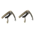 thumbnail image 4 of 2 Pieces Adjustable Clip on Guitar Capo Fine Workmanship Accessory, 4 of 8