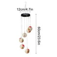 thumbnail image 4 of Chamoist 2024 New Charming Wind Chime Hummingbird Feeder,Windchime Hummingbird Feeder,Bluebird Feeder Garden Decor,Hummingbird Feeder for Outdoors,Window Bird feeders for Viewing, 4 of 5