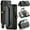 Black, variant on Crossbody for Samsung Galaxy A32 5G Case Wallet【RFID Blocking】with 10-Card Holder Zipper Bills Slot, Soft PU Leather Magnetic Shoulder Wrist Strap for Galaxy A32 5G Wallet Case Women