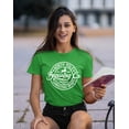 thumbnail image 2 of Christmas North Pole Brewing Co Christmas Spirits Shirt Women's T-shirt For Women, 2XL, Green, 2 of 6