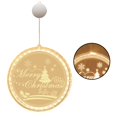 thumbnail image 2 of 3D Hanging Light LED String Lamp Lighting Decoration Christmas Light for Home Bedroom Room Merry Christmas 2, 2 of 10