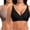 Black+Coffee, variant on Deep V Wireless Bras for Women No Underwire Push Up Seamless Padded Comfort Bra Supportive Wirefree Bralette