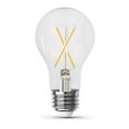 thumbnail image 2 of Feit Enhance A19 E26 (Medium) Filament LED Bulb Daylight 40 Watt Equivalence 4 pk, 2 of 16