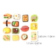thumbnail image 2 of 15 piezas de comida artificial realista para cocina, juego de simulación de comida falsa, accesorio para fotos, 2 of 7