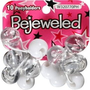 Bejeweled Ponyholder, Two Colors, 10 Ct
