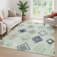thumbnail image 6 of Addison Rugs Mayfield Premium Machine Washable Transitional Geometric Aloe Rectangle Rug, 10' x 14', 6 of 6