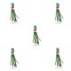 thumbnail image 3 of Moyic Al aire libre Navidad temática Windsock muñeco de nieve animales colgando bandera Festival celebraciones fiestas patio delantero Type2 NO2, 3 of 6