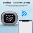 thumbnail image 3 of AI Language Translator Earbuds with LCD Touchscreen, 3 in 1 Language Translator Earbuds BT 5.4 Music Call Business Two Way Translation Device, 3 of 7