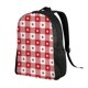 thumbnail image 2 of Balery Red Plaid Daisy Mochila - Mochila Estilosa y Duradera para Laptop de 15 Pulgadas con Tela Oxford Impermeable, 2 of 8