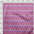 thumbnail image 3 of oneOone Polyester Spandex Pink Fabric Abstract Sewing Craft Projects Fabric Prints By Yard 56 Inch Wide, 3 of 4