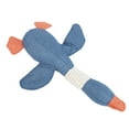 thumbnail image 2 of Juguetes de peluche para perros con forma de ganso salvaje, de lino suave, para limpiar los dientes, juguetes masticables chirriantes para perros y gatos., 2 of 14