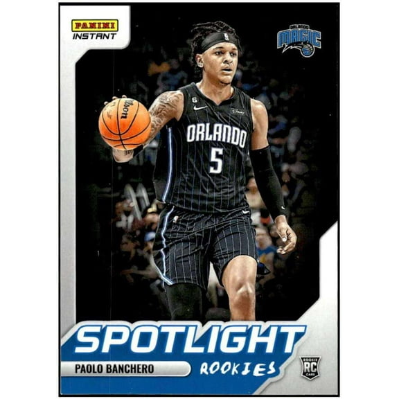 NBA 2022-23 Instant Spotlight Basketball Paolo Banchero Trading Card #1 (Rookie) (Panini)