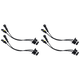 thumbnail image 1 of WDOplteas 2 Uds D2S D4S HID Lastre AMP Cable Arnés Adaptador Soporte Enchufe Cable, 1 of 8