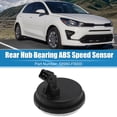 thumbnail image 2 of Sensor de velocidad ABS con cojinete de cubo trasero para Hyundai Accent Sedan 2018-2020 para Kia Rio Sedan 2018-2020 NO. 58980F9000 Cubo trasero rueda ABS tapa del sensor de velocidad trasera izquierda derecha ABS negro Unique Bargains Ensambles de bujes y cojinetes de ejes para automóviles, 2 of 7